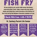 St. Zachary Lenten Fish Fry